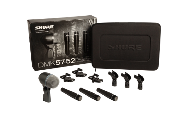 Shure - DMK57-52 Kit per batteria 1x Beta 52A, 3x SM57