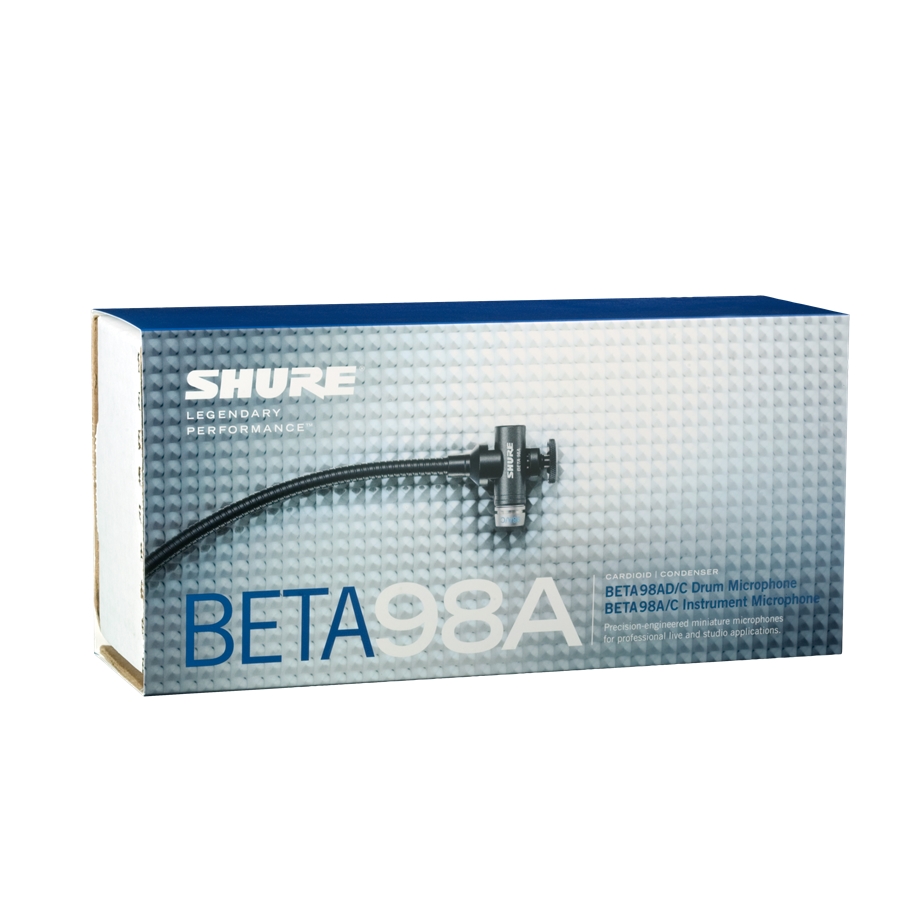 Shure BETA98AD-C Microfono tamburi e percussioni condensatore cardioide