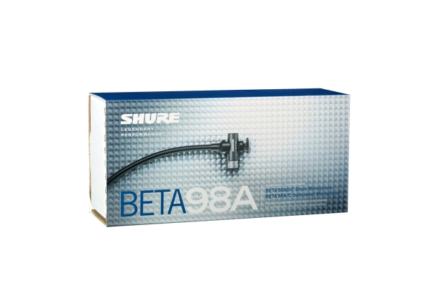 Shure - BETA98AD-C Microfono tamburi e percussioni condensatore cardioide