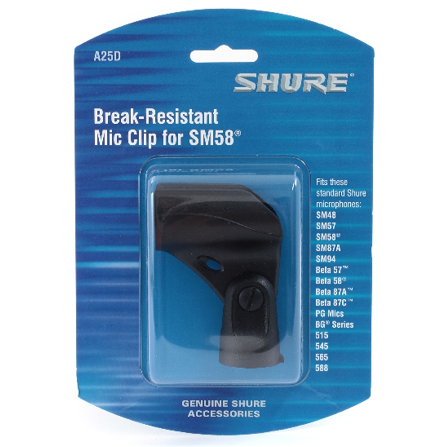 Shure A25D Morsetto da asta microfoni diametro 3/4"