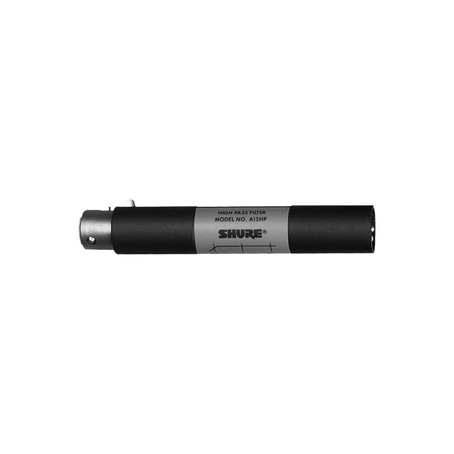 Shure A15HP Filtro passa-alto in linea XLR bilanciato