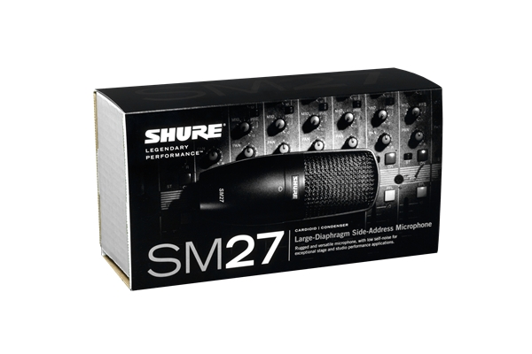 Shure - SM27 Microfono condensatore diaframma largo cardioide