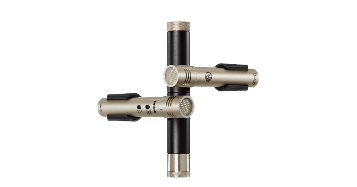 KSM137SLSTEREO Coppia microfoni strumento condensatore cardioide