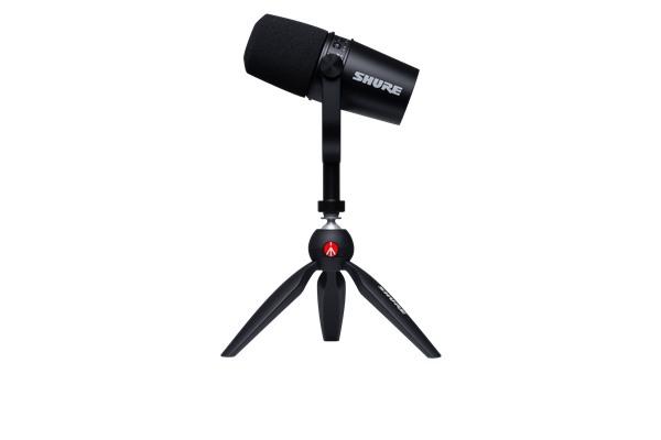 Shure - MV7-PODCAST-KIT Kit cavalletto da tavolo + microfono MV7