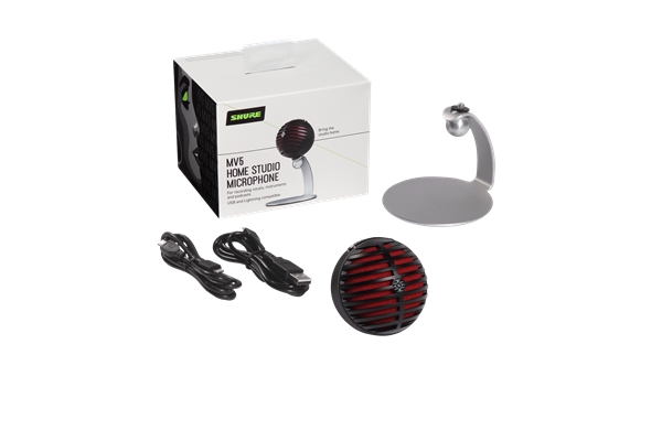 Shure - MV5-B Microfono USB condensatore cardiode