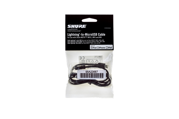 Shure - AMV-LTG Cavo USB Micro-B/Lightning 1m