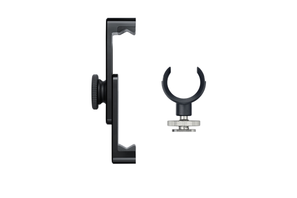 Shure AMV-PC Mic clip e smartphone clamp per MV88+ Video Kit