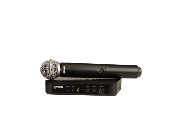 Shure - BLX24E-SM58 Ricevitore + Trasmettitore gelato SM58. (M17)