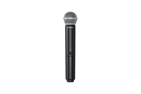 Shure - BLX288E-SM58 Ricevitore, 2x trasmettitori a gelato, 2x SM58. (M17)