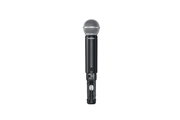 Shure - BLX288E-SM58 Ricevitore, 2x trasmettitori a gelato, 2x SM58. (M17)