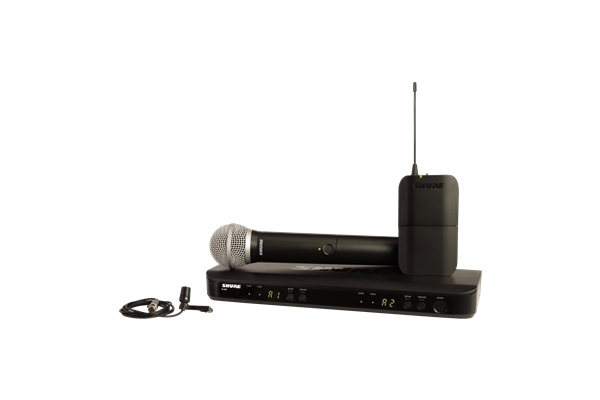 Shure - BLX1288E-CVL Sistema wireless PG58, lCVL. (M17)