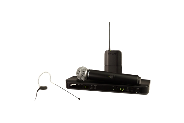 Shure - BLX1288E-MX53 Sistema wireless SM58, MX153. (M17)