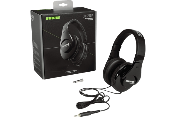 Shure - SRH240A-BK Cuffia circumaurale chiusa