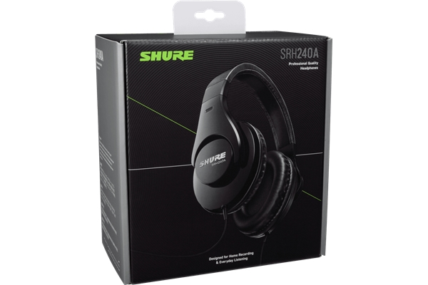 Shure - SRH240A-BK Cuffia circumaurale chiusa