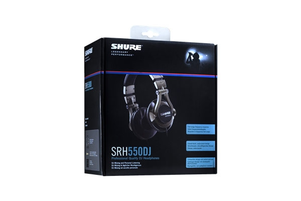Shure - SRH550DJ Cuffia DJ