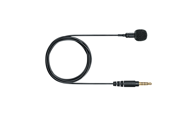 Shure - MVL Mic lavalier condensatore omni smartphone/tablet