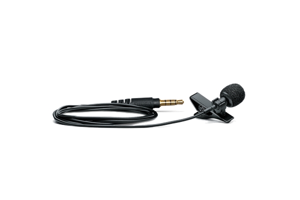 Shure - MVL Mic lavalier condensatore omni smartphone/tablet