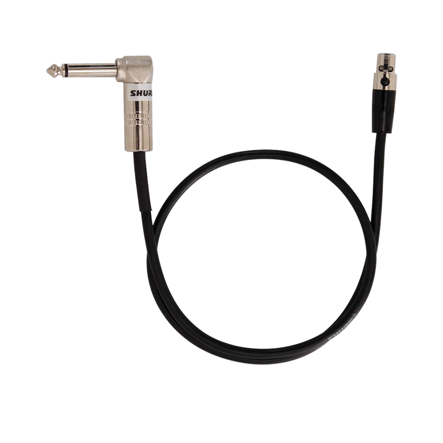 Shure WA304 Cavo per strumento Jack TS 1/4” 90°/4-Pin bodypack