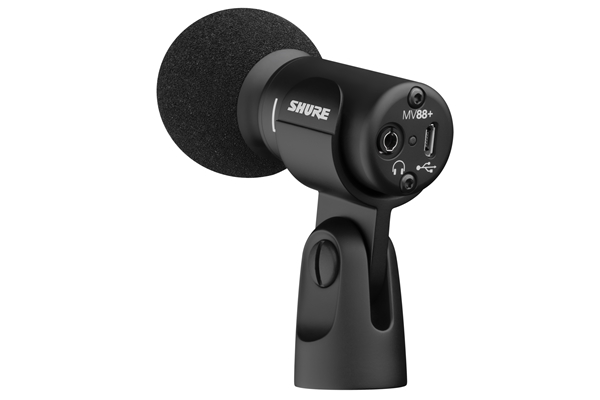 Shure - MV88+STEREO-USB Microfono Stereo USB per Mac e PC