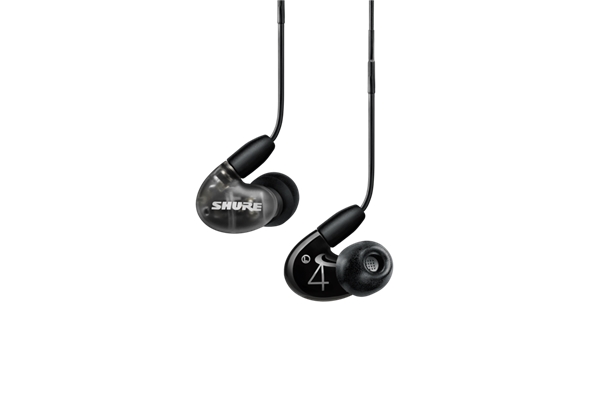 Shure - SE42HYBK+UNI-EFS AONIC 4 Auricolari colore grigio/nero