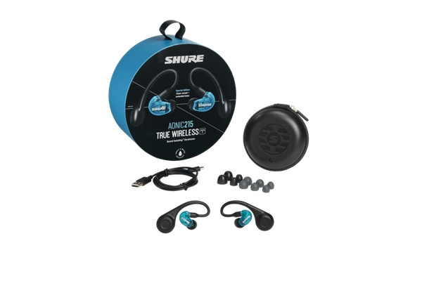 Shure - SE21DYBL+TW2-EFS AONIC 215 2a Gen Auricolari Bluetooth 5
