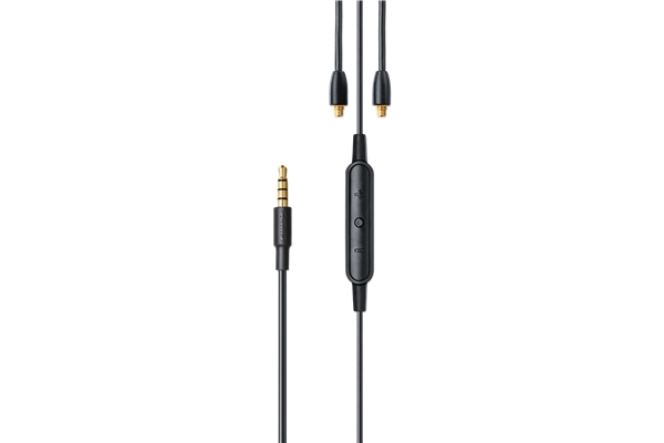 Shure - RMCE-UNI Cavo minijack con microfono per auricolari Android, iOS