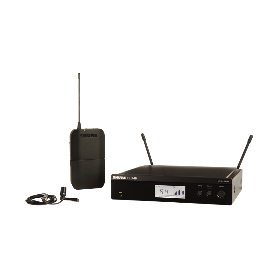 Shure BLX14RE-CVL-M17 Sistema microfonico wireless con lavalier a condensatore