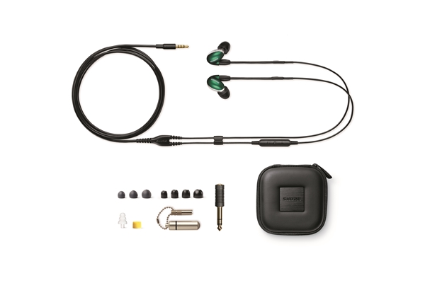 Shure - SE846 2 Gen Verde Giada con cavo mic e controller