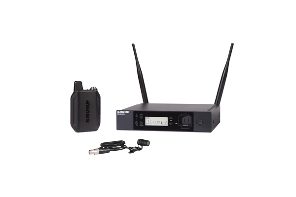 Shure - GLXD14R+ con WL185 Sistema Wireless Lavalier