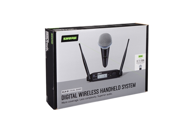 Shure - GLXD24+ con Beta 58 Sistema Wireless