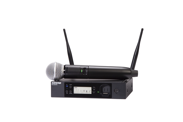 Shure - GLXD24R+ con SM58 Sistema Wireless