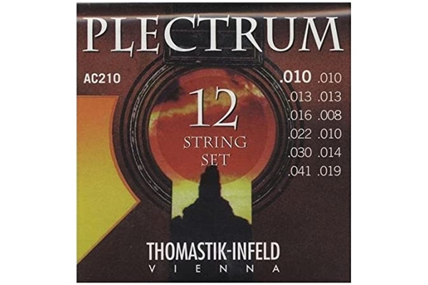Thomastik - Plectrum AC210 set chitarra acustica 12 corde