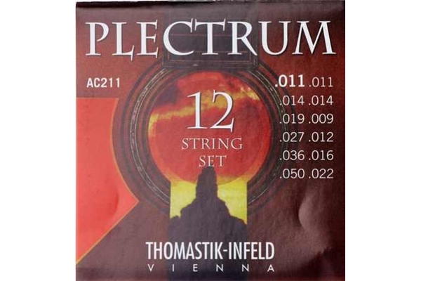 Thomastik - Plectrum AC211 set chitarra acustica 12 corde