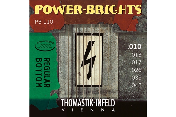 Thomastik - Power-Brights PB35 corda chitarra elettrica LA