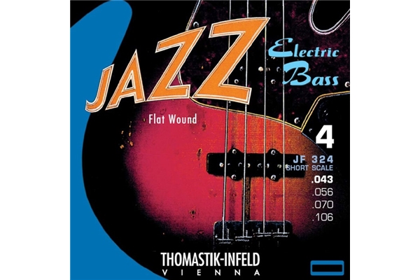 Thomastik - Jazz Flat Wound JF324 set basso 4 corde