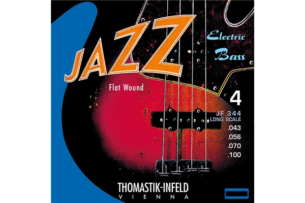 Thomastik - Jazz Flat Wound JF344 set basso 4 corde