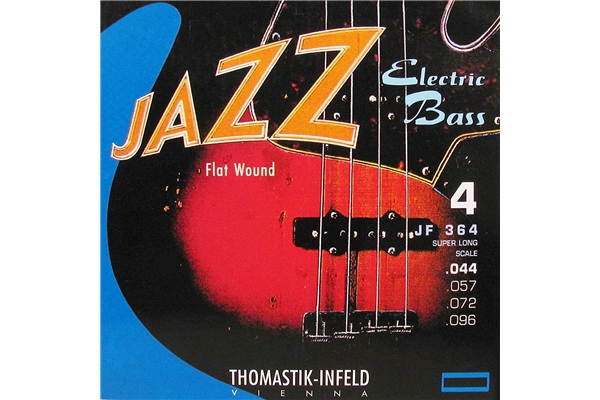 Thomastik - Jazz Flat Wound JF364 set basso 4 corde