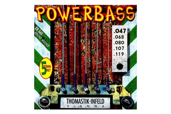 Thomastik - Power Bass EB345 set basso 5 corde
