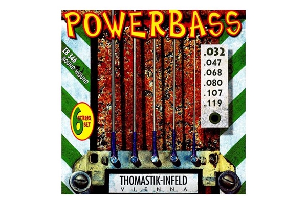 Thomastik - Power Bass EB346 set basso 6 corde