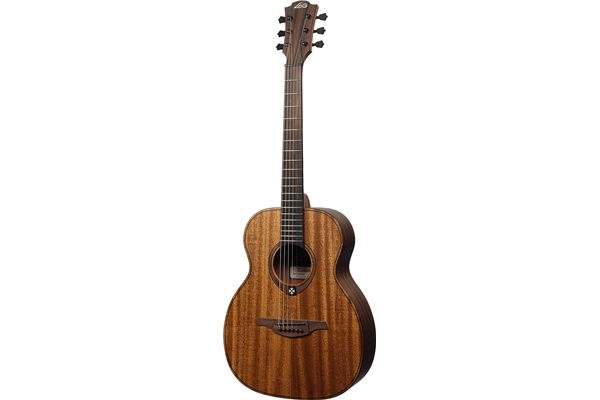 Lag - TRAVEL-KAE Chitarra Acustica Travel Khaya Mahogany EQ