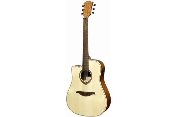 Lag - TL70DCE-NAT Chitarra Acustica Dreadnought Cutaway EQ Mancina Natural