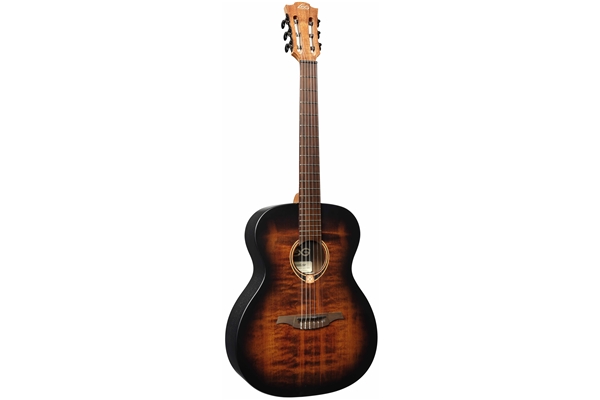 Lag - TN70A-B&B Chitarra Acustica Nylon Auditorium Black & Brown