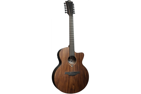 Lag - SAUVAGE-J12CE Chitarra Acustica 12 Corde Jumbo Cutaway EQ