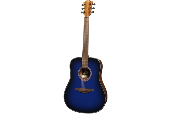 Lag - Tramontane Special Edition T-BLUE-D Blue Burst Dreadnought