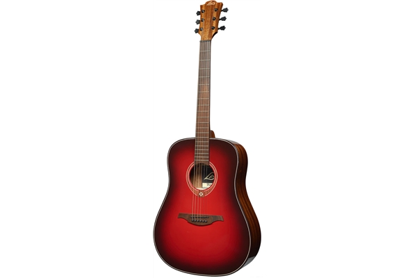 Lag Tramontane Special Edition T-RED-D Red Burst Dreadnought