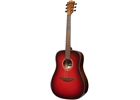 Lag Guitars - Tramontane Special Edition T-RED-D Red Burst Dreadnought Lag Guitars - Tramontane Special Edition T-RED-D Red Burst Dreadnought