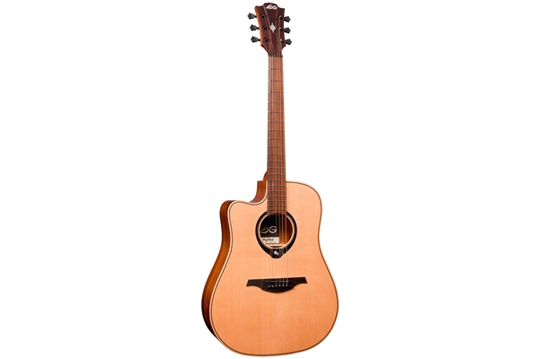 Lag - HyVibe 10 HV10-L-DCE Chitarra Acustica Smart Dreadnought Cutaway Mancina