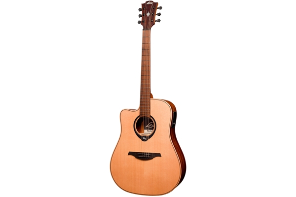 Lag - HyVibe 10 HV10-L-DCE Chitarra Acustica Smart Dreadnought Cutaway Mancina