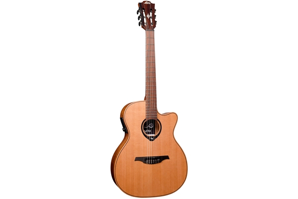 Lag - HyVibe V2 HV10-N-ACE Chitarra Acustica Smart Auditorium Cutaway Nylon Lag - HyVibe V2 HV10-N-ACE Chitarra Acustica Smart Auditorium Cutaway Nylon