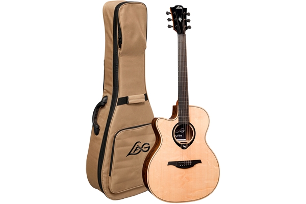 Lag - HyVibe V2 HV30-L-ACE Chitarra Acustica Smart Auditorium Cutaway Mancina Lag - HyVibe V2 HV30-L-ACE Chitarra Acustica Smart Auditorium Cutaway Mancina